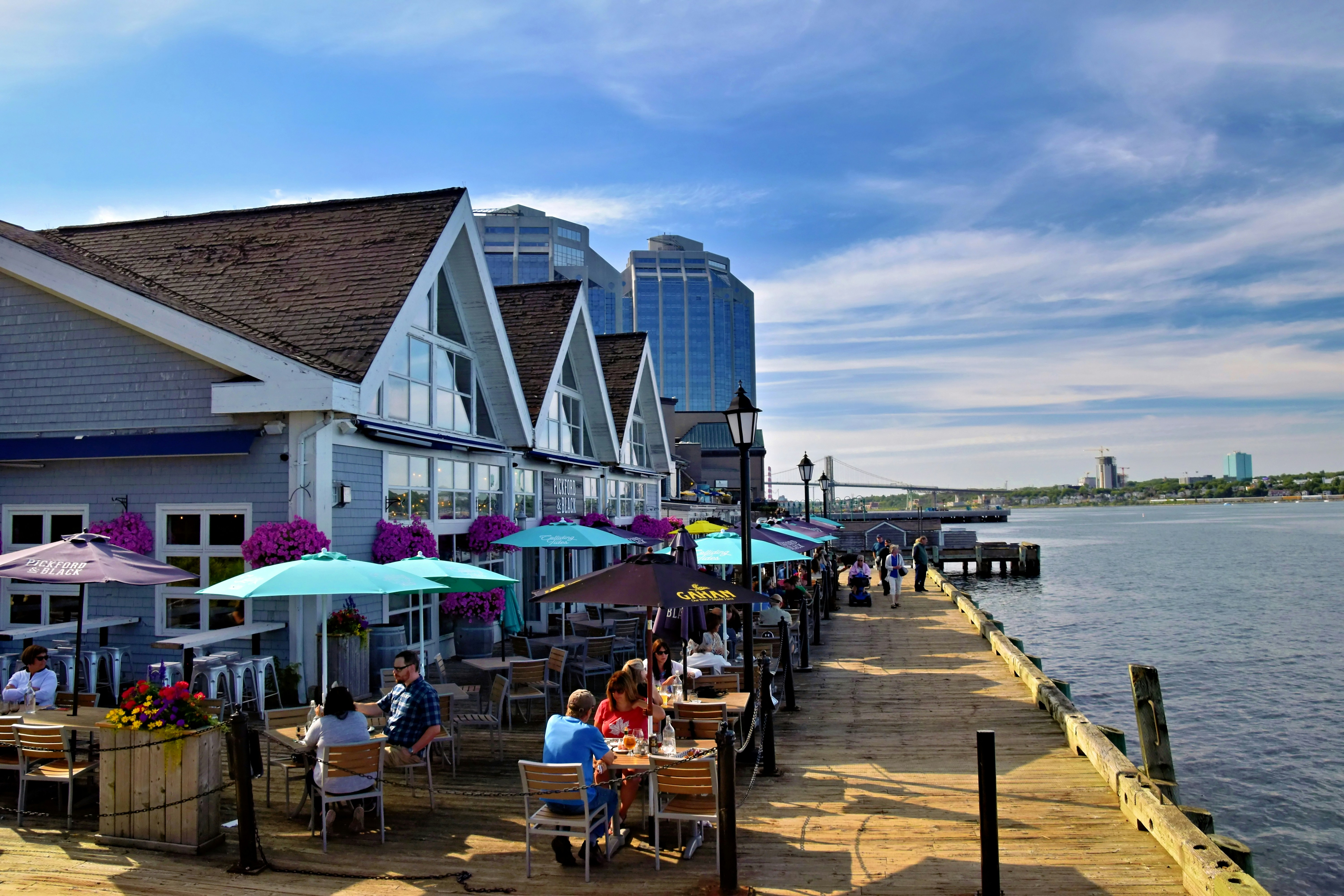 View from the deck at The Nautical Mile
